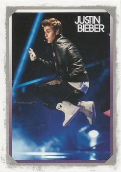 2012 Panini Justin Bieber #8 Fans of hit television show Germany's Next Topmodel got a lift at the contest's finals when Justin and his crew put on a surprise performance... Front