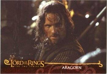 2002 Cadbury Lord of the Rings (UK) #C3 Aragorn Front
