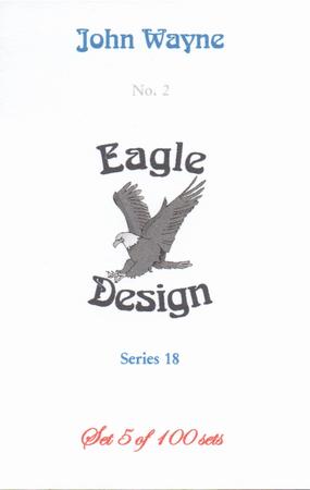 2005 Eagle Design John Wayne Series 18 #2 John Wayne Back