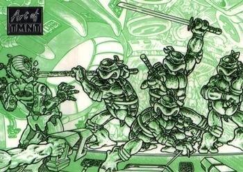 2019 Topps The Art of TMNT #4 Issue #4 Front