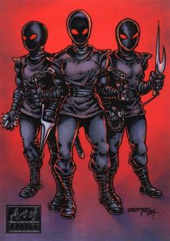 2019 Topps The Art of TMNT #68 The Evil Ninja, Foot Front