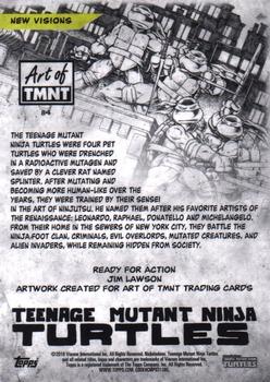 2019 Topps The Art of TMNT #84 Ready for Action Back