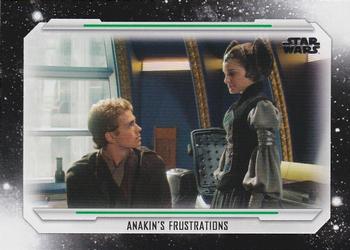 2019 Topps Star Wars Skywalker Saga #15 Anakin's Frustrations Front