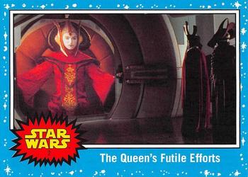 2019 Topps Star Wars Journey to Star Wars The Rise of Skywalker #2 The Queen's Futile Efforts Front