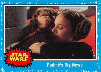 2019 Topps Star Wars Journey to Star Wars The Rise of Skywalker #8 Padmé's Big News Front