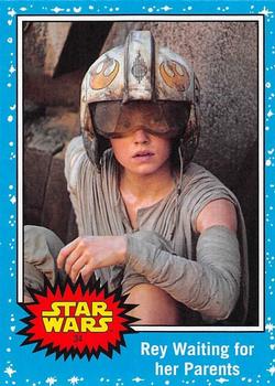 2019 Topps Star Wars Journey to Star Wars The Rise of Skywalker #34 Rey Waiting for her Parents Front