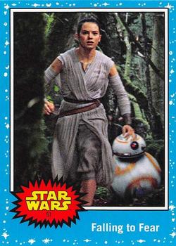 2019 Topps Star Wars Journey to Star Wars The Rise of Skywalker #51 Falling to Fear Front