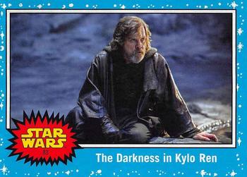 2019 Topps Star Wars Journey to Star Wars The Rise of Skywalker #83 The Darkness in Kylo Ren Front