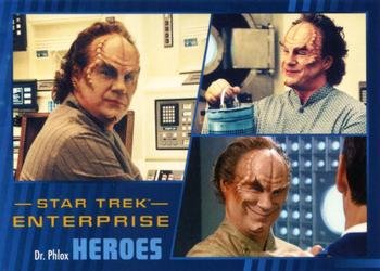 2019 Rittenhouse Star Trek Enterprise Archives Series 2 Heroes & Villains #4 Dr. Phlox Front