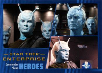 2019 Rittenhouse Star Trek Enterprise Archives Series 2 Heroes & Villains #9 Commander Shran Front