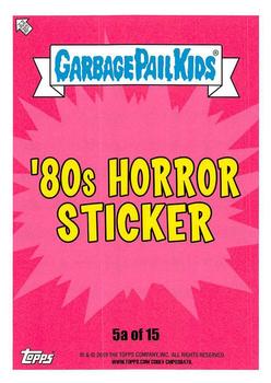 2019 Topps Garbage Pail Kids: Revenge of Oh, the Horror-ible! #5a Thumb Warren Back