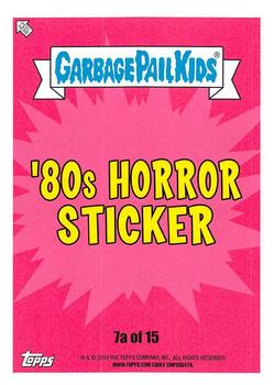 2019 Topps Garbage Pail Kids: Revenge of Oh, the Horror-ible! #7a Halloween Tre Back