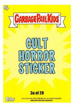 2019 Topps Garbage Pail Kids: Revenge of Oh, the Horror-ible! #3a Green Infer-Noah Back