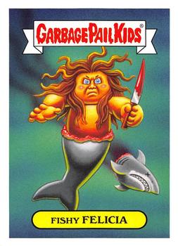 2019 Topps Garbage Pail Kids: Revenge of Oh, the Horror-ible! #4b Fishy Felicia Front
