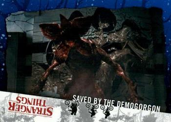2019 Topps Stranger Things Welcome to the Upside Down #36 Saved by the Demogorgon Front