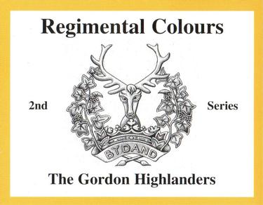 2013 Regimental Colours : The Gordon Highlanders 2nd Series #NNO Title Card Front