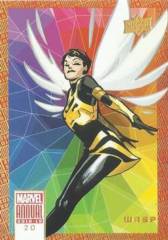 2018-19 Upper Deck Marvel Annual - Color Wheel #20 Wasp Front