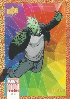 2018-19 Upper Deck Marvel Annual - Color Wheel #96 Anole Front