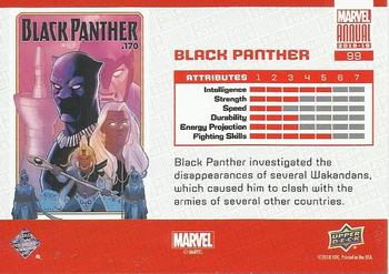 2018-19 Upper Deck Marvel Annual - Color Wheel #99 Black Panther Back