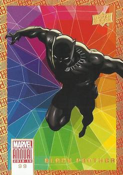 2018-19 Upper Deck Marvel Annual - Color Wheel #99 Black Panther Front