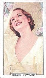 1935 Gallaher Portraits of Famous Stars #5 Billie Seward Front