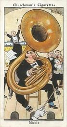 1937 Churchman's Howlers #26 Music Front