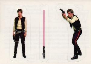 1996 Panini Star Wars Stickers #S2 Han Solo Front