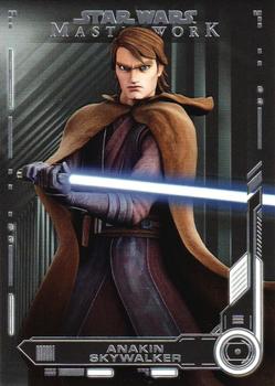 2019 Topps Star Wars Masterwork #61 Anakin Skywalker Front