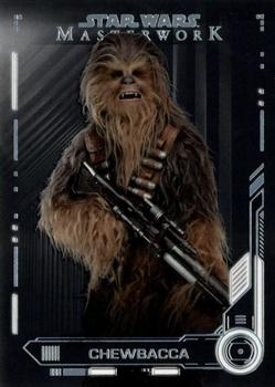 2019 Topps Star Wars Masterwork #93 Chewbacca Front