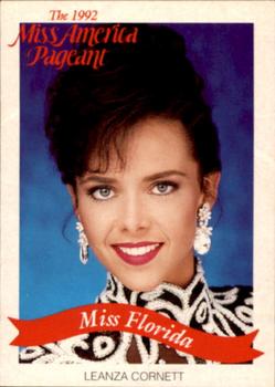 1992 Miss America Pageant Contestants (50) #NNO Leanza Cornett Front