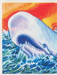 1986 Agencia Reyauca Monstruos  (Libra Para Cromos) #42 Moby Dick Front