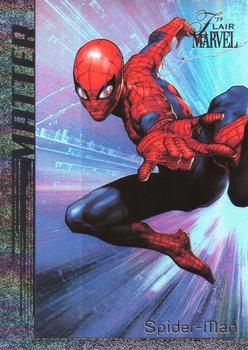 2019 Flair Marvel - Matter #M-4 Spider-Man Front