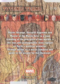 2019 Flair Marvel - Totemic Teams #TT-19 Doctor Strange Back