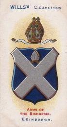1907 Wills's Arms of the Bishopric #31 Edinburgh Front