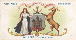 1905 Wills's Borough Arms-1st Series Descriptive #30 Edinburgh Front