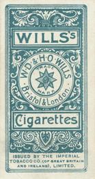 1904 Wills's Borough Arms-Scroll (Numbered) #3 London Back