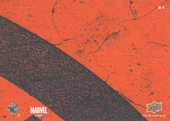 2019 Upper Deck Marvel Agents of S.H.I.E.L.D. Compendium #51 Shadows Back