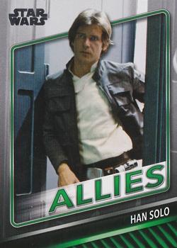 2019 Topps Star Wars Skywalker Saga - Allies #A-1 Han Solo Front