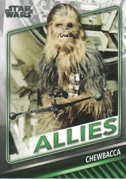2019 Topps Star Wars Skywalker Saga - Allies #A-3 Chewbacca Front