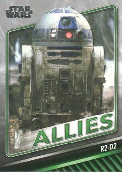 2019 Topps Star Wars Skywalker Saga - Allies #A-4 R2-D2 Front