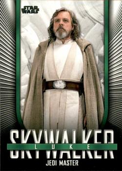 2019 Topps Star Wars Skywalker Saga - Iconic Looks #IL-8 Jedi Master Front