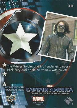 2017 Upper Deck Marvel Cinematic Universe #38 Winter Soldier Back