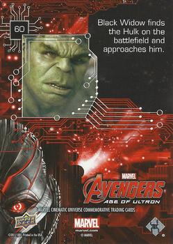 2017 Upper Deck Marvel Cinematic Universe #60 Hulk Back