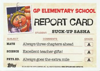 2020 Topps Garbage Pail Kids: Late to School #52b Peggy Pet Back