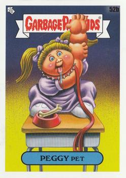 2020 Topps Garbage Pail Kids: Late to School #52b Peggy Pet Front