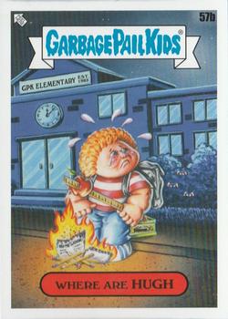 2020 Topps Garbage Pail Kids: Late to School #57b Where Are Hugh Front