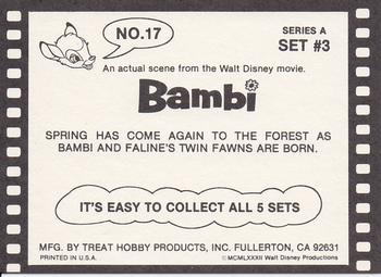 1982 Treat Hobby Disney Bambi #17 Bambi Back