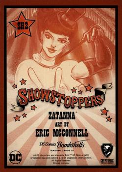2019 Cryptozoic DC Bombshells Series 3 - Showstoppers #SH2 Zatanna Back