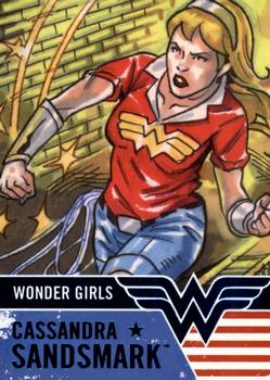 2019 Cryptozoic DC Bombshells Series 3 - Wonder Girls #WG2 Cassandra Sandsmark Front