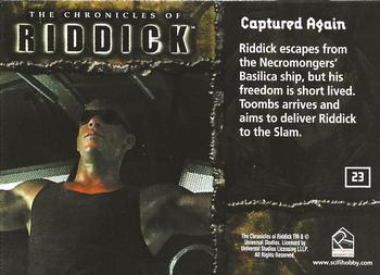 2004 Rittenhouse The Chronicles of Riddick #23 Captured Again Back